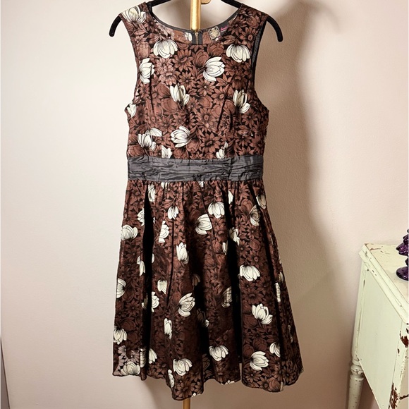 NWOT Tracy Reese Chrysanthemum Tea Dress - Picture 6 of 12